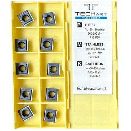 Płytki wieloostrzowe SPMG 090408 wiertło składane